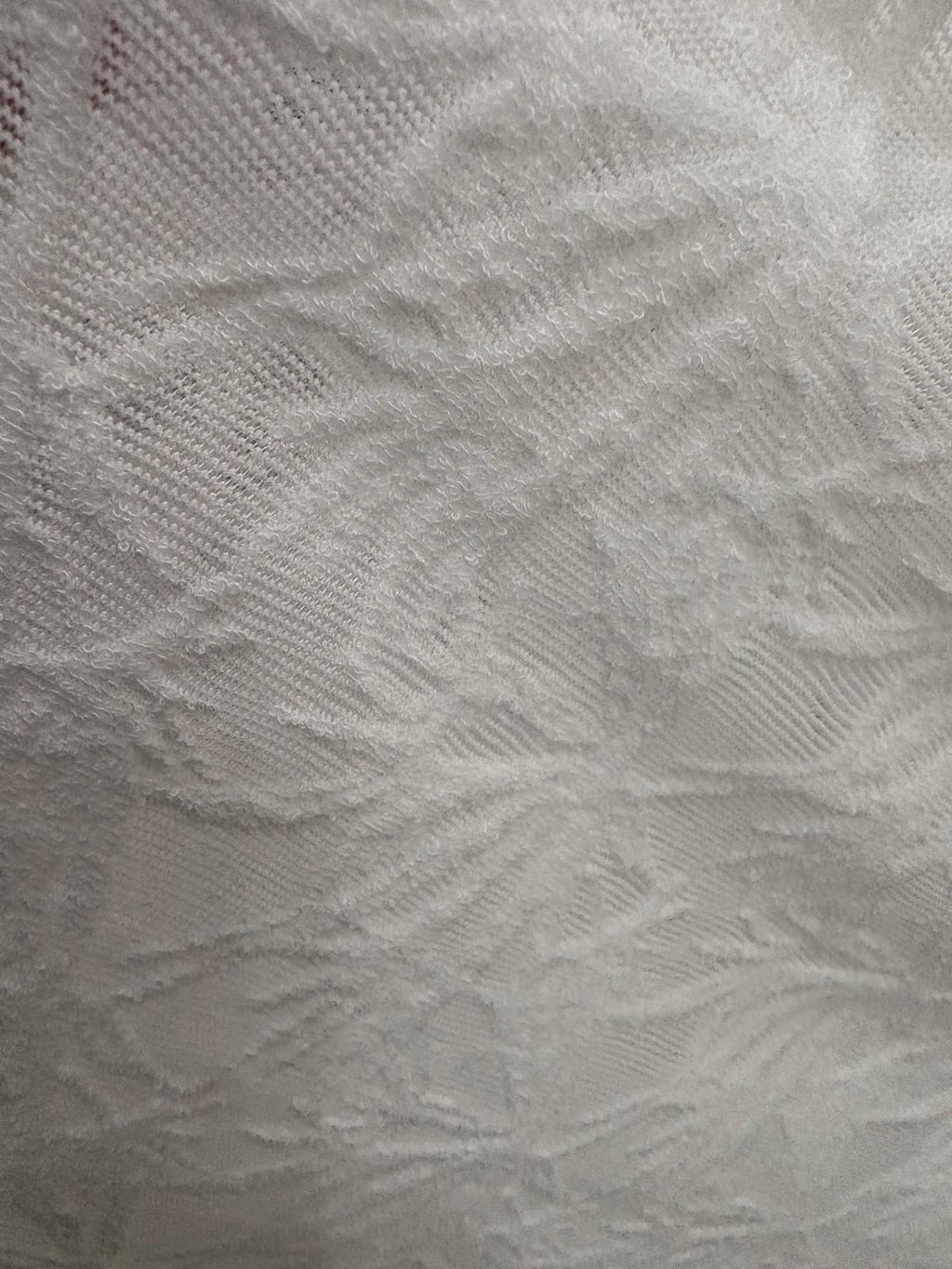 Isla Lace Textured Drawsstring White Dress  D313