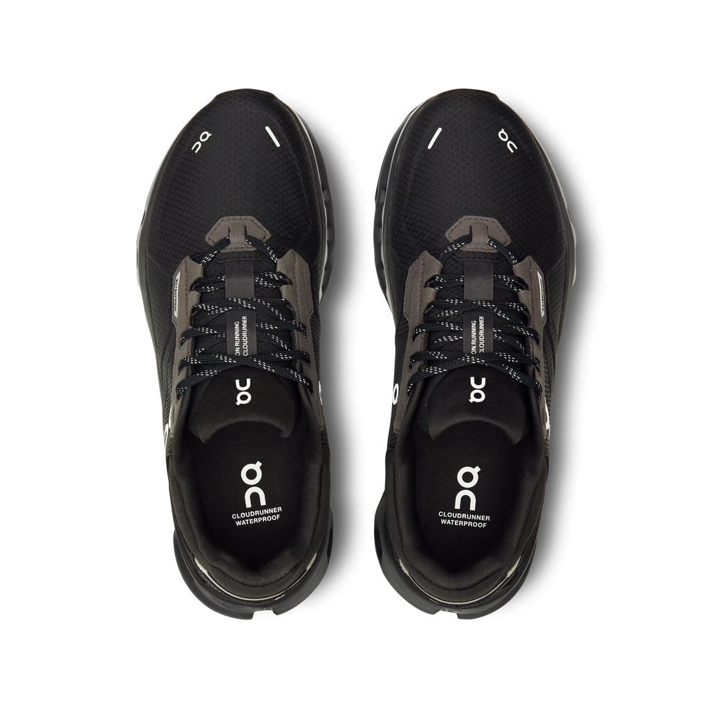 On Women's Cloudrunner 2 Waterproof Magnet/Black 3WE10142130