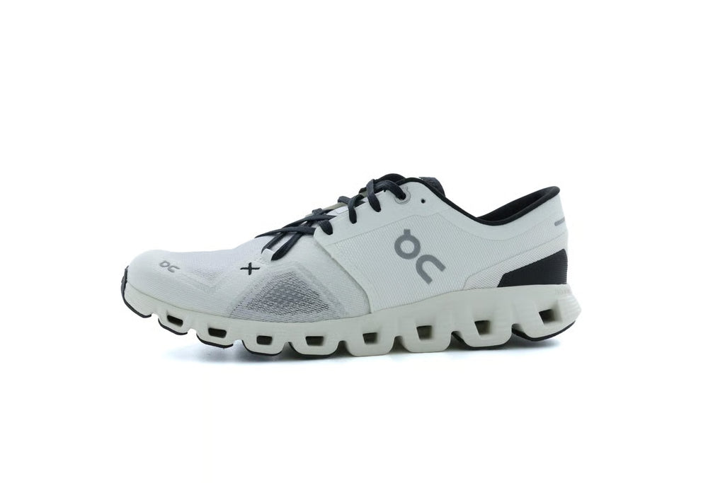 On Men's Cloud X 3 Sneakers Ivory/Black 60.98706