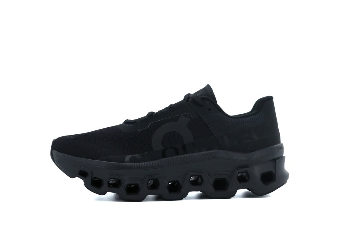 On Men's Cloudmonster Triple Black 61.99025