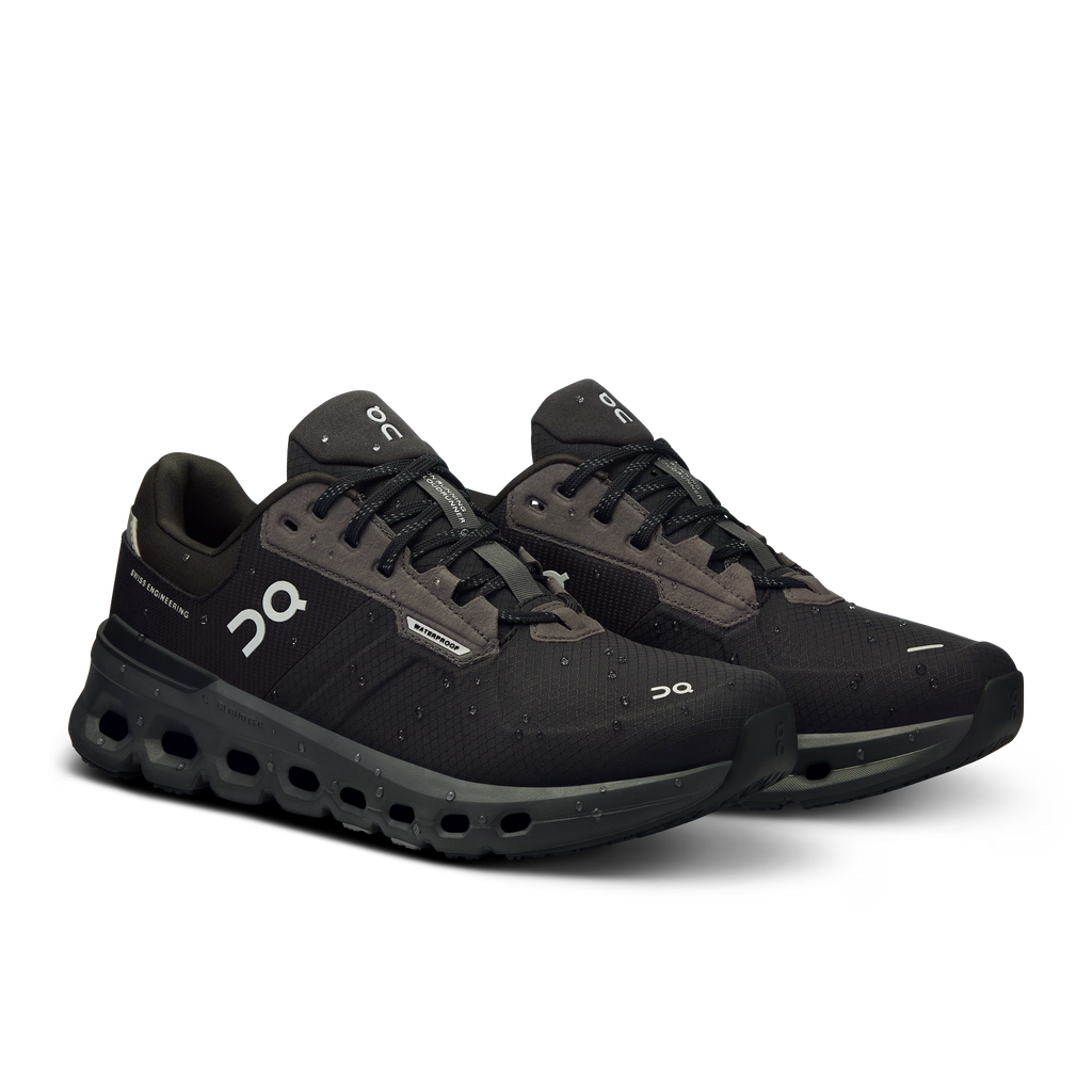 On Women's Cloudrunner 2 Waterproof Magnet/Black 3WE10142130