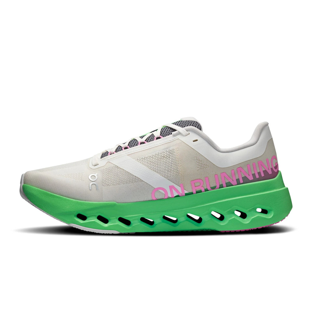 On Men's Cloudsurfer Next Sneakers Wolf/Honeydew 3ME30023103