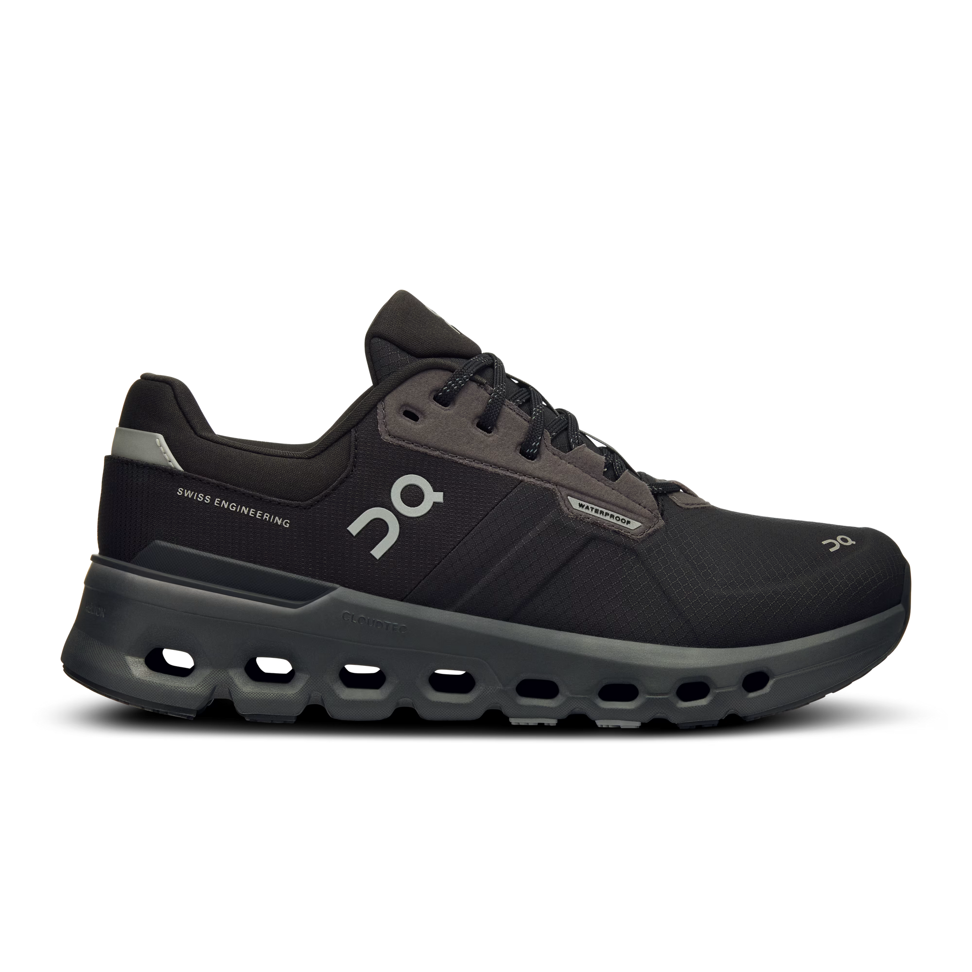On Women's Cloudrunner 2 Waterproof Magnet/Black 3WE10142130